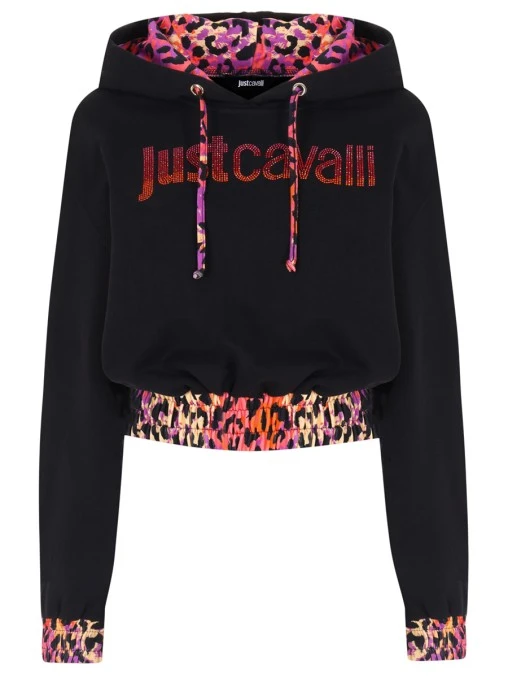 Худи хлопковое JUST CAVALLI