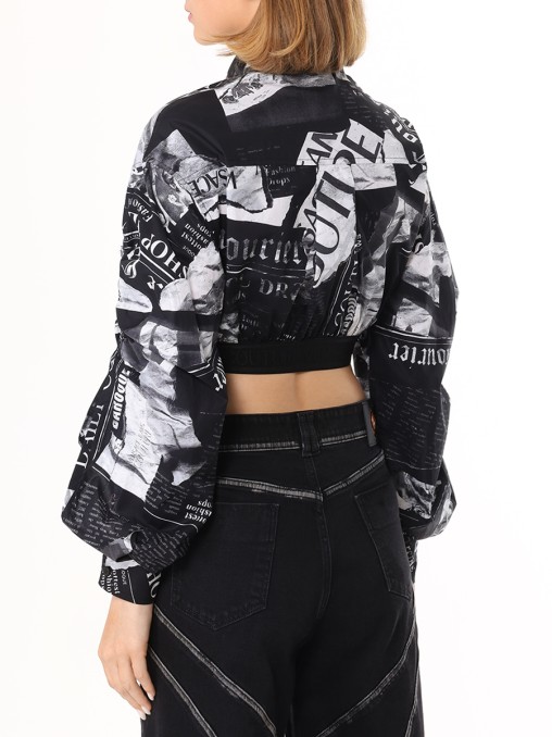 Блуза хлопковая VERSACE JEANS COUTURE