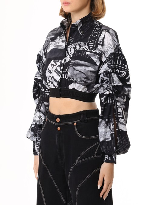 Блуза хлопковая VERSACE JEANS COUTURE