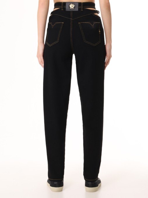 Джинсы хлопковые VERSACE JEANS COUTURE