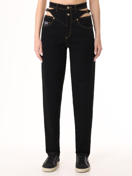 Джинсы хлопковые VERSACE JEANS COUTURE