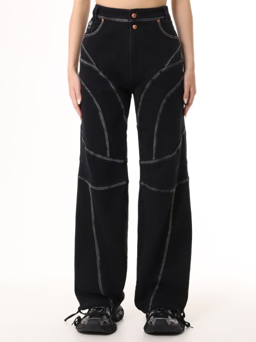 Джинсы хлопковые VERSACE JEANS COUTURE