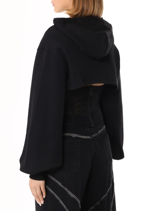 Худи комбинированное VERSACE JEANS COUTURE