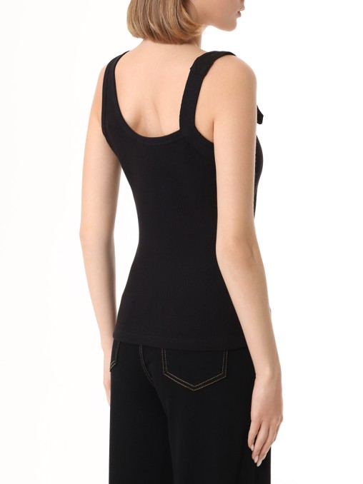 Топ хлопковый VERSACE JEANS COUTURE