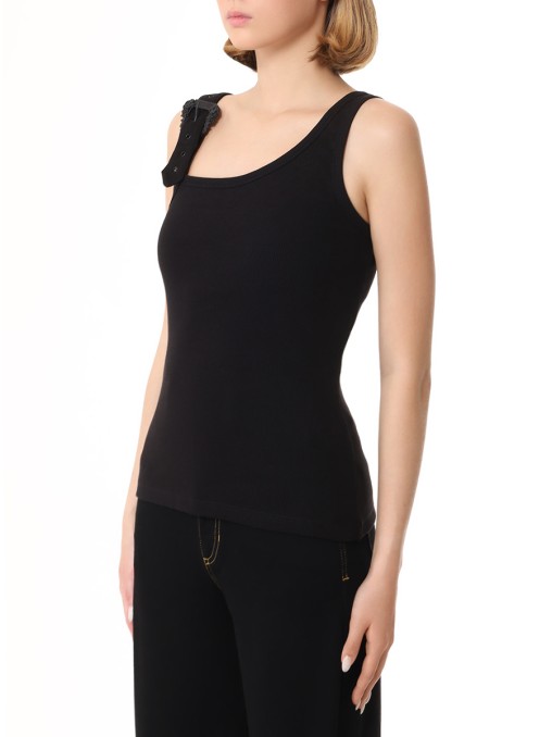 Топ хлопковый VERSACE JEANS COUTURE