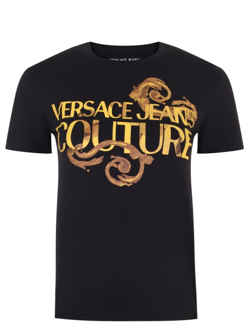 Футболка хлопковая VERSACE JEANS COUTURE