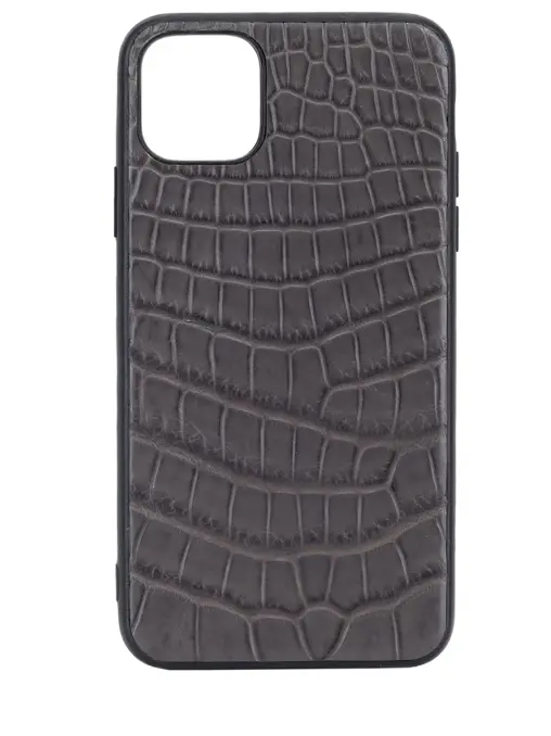 Чехол для iPhone 11 Pro MAX из кожи крокодила BARDINI