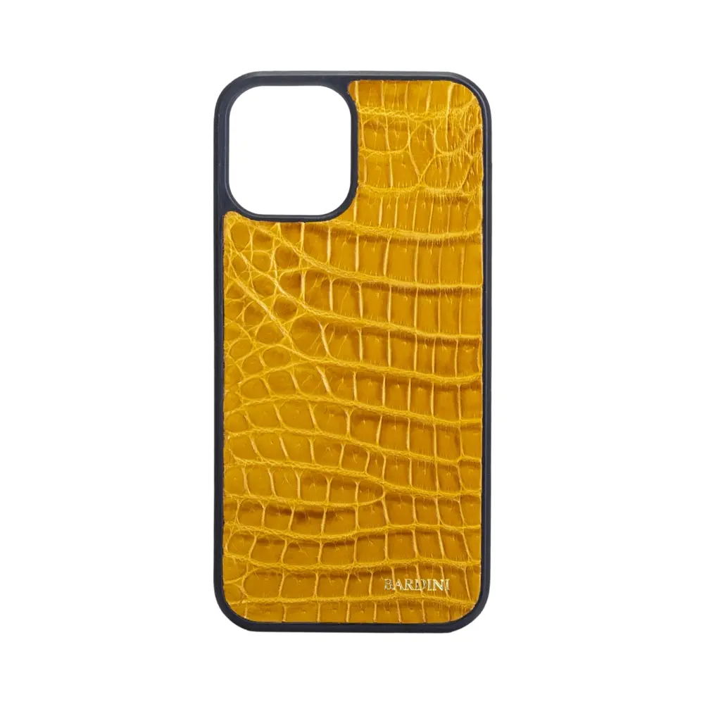 Чехол для iPhone 12 Pro из кожи крокодила