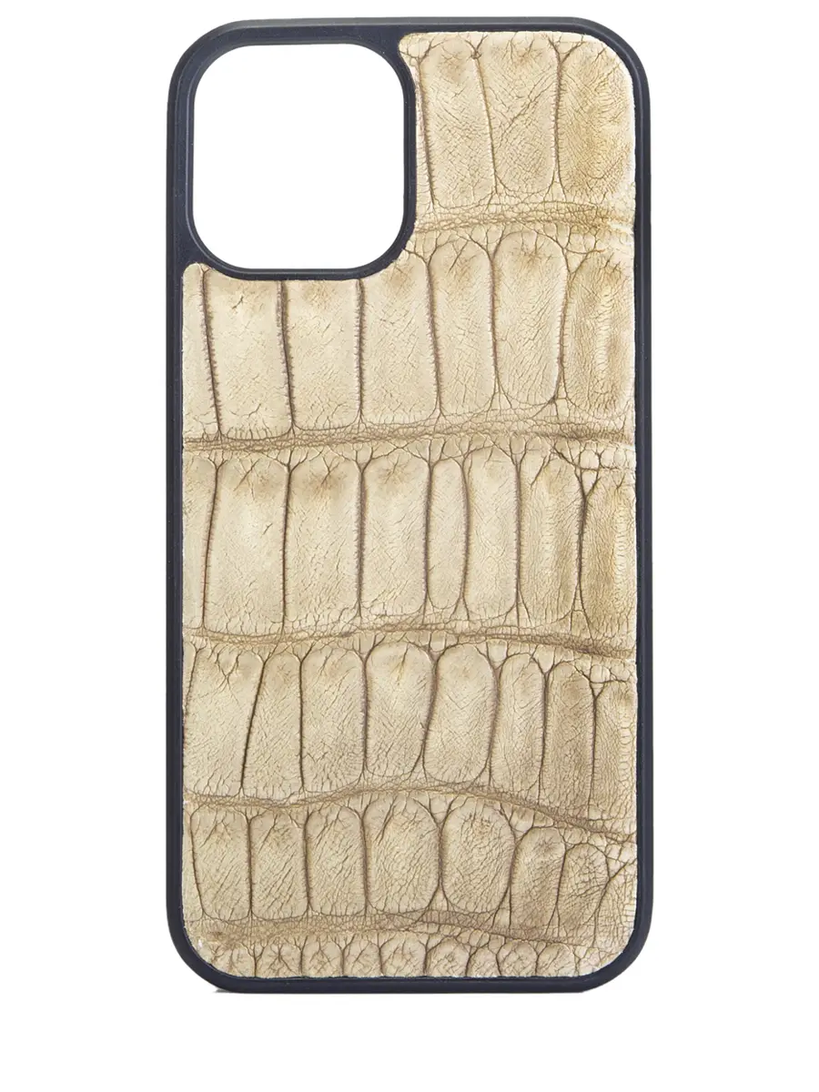 Чехол для iPhone 12 Pro из кожи крокодила