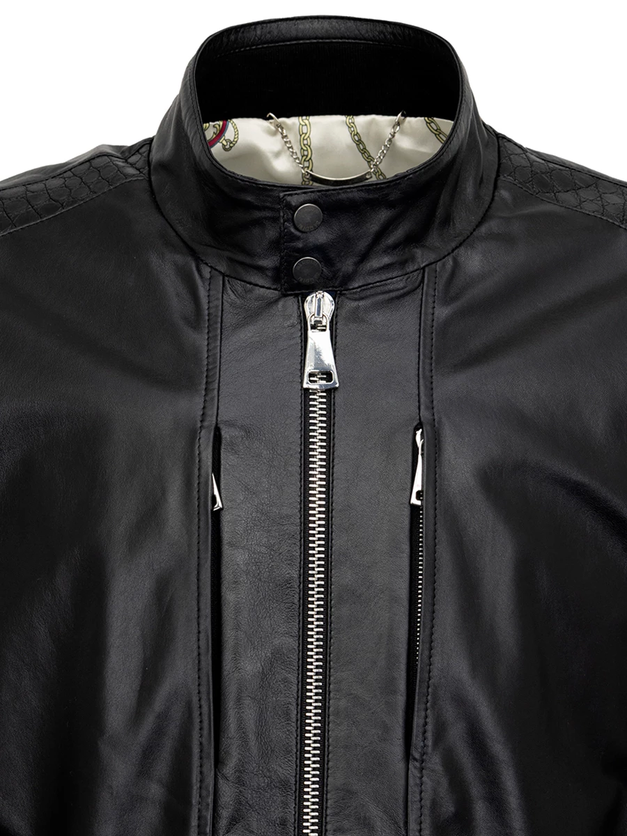 Куртка кожаная