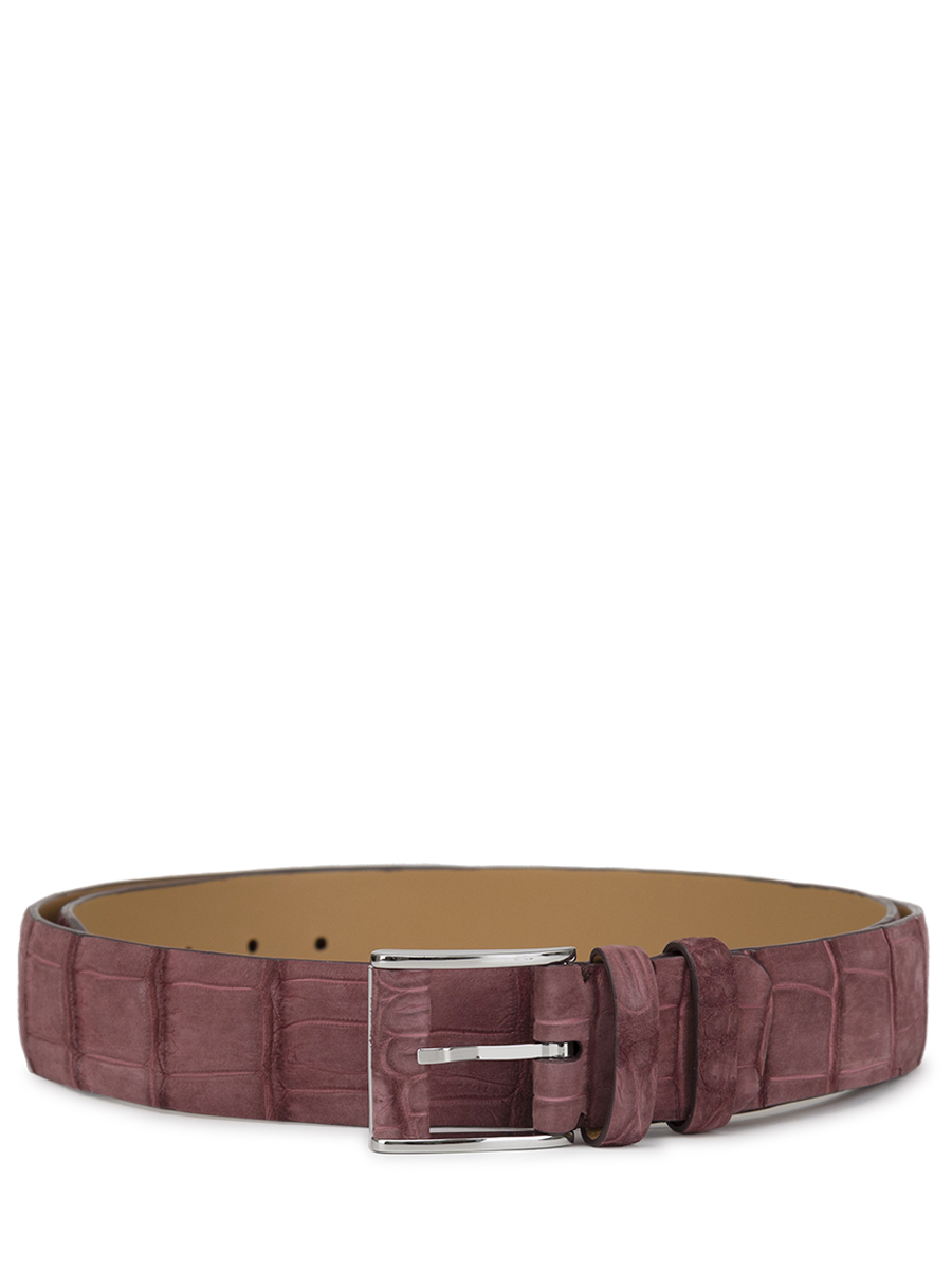 Ремень из кожи крокодила