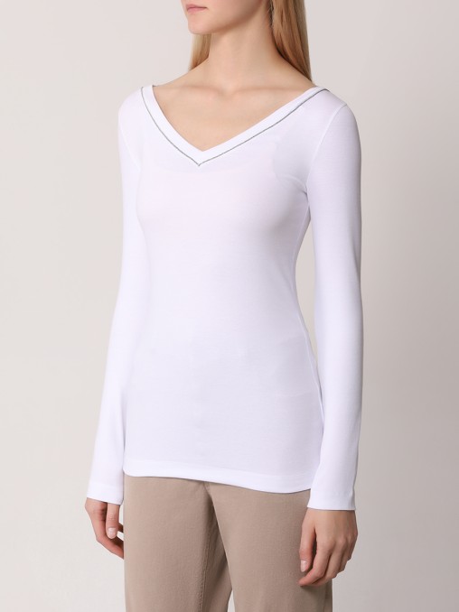 Футболка хлопковая BRUNELLO CUCINELLI