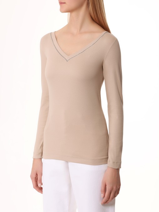 Футболка хлопковая BRUNELLO CUCINELLI