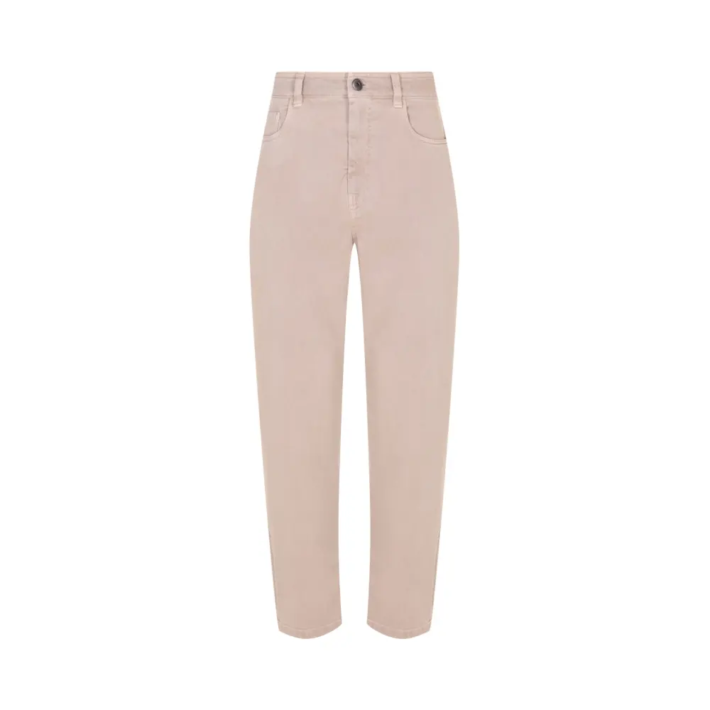 Джинсы Tapered Fit хлопковые