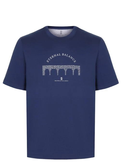 Футболка хлопковая BRUNELLO CUCINELLI