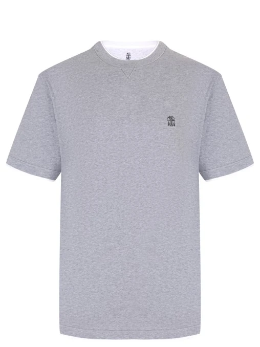 Футболка хлопковая BRUNELLO CUCINELLI