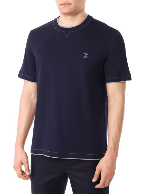 Футболка хлопковая BRUNELLO CUCINELLI