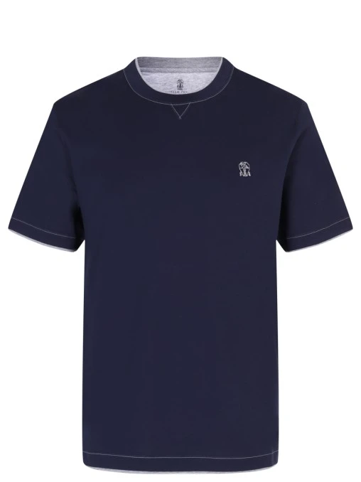 Футболка хлопковая BRUNELLO CUCINELLI