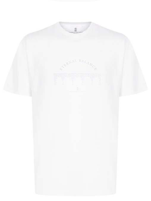 Футболка хлопковая BRUNELLO CUCINELLI