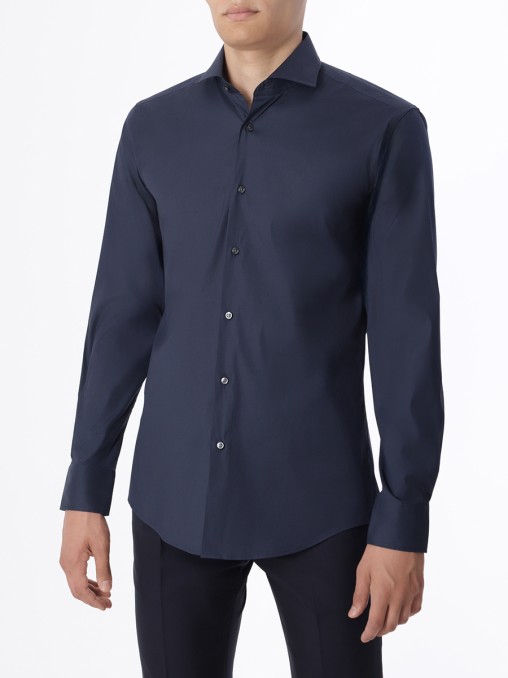 Рубашка Slim Fit хлопковая BOSS