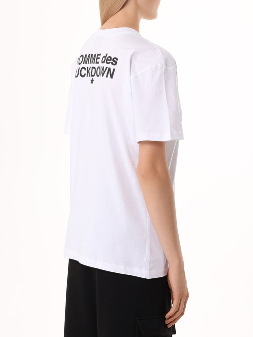 Футболка хлопковая COMME DES FUCKDOWN