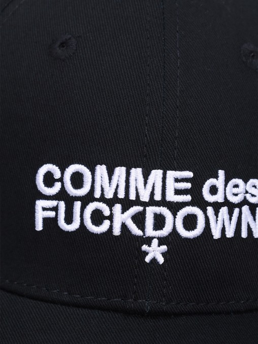 Бейсболка хлопковая COMME DES FUCKDOWN