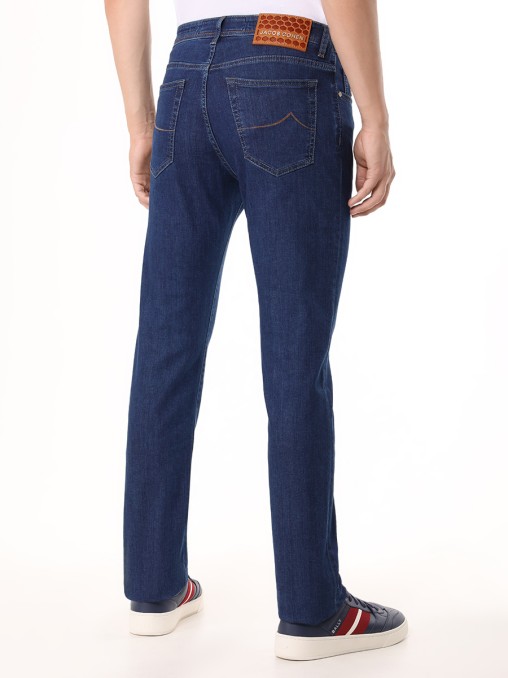 Джинсы Slim Fit хлопковые JACOB COHEN