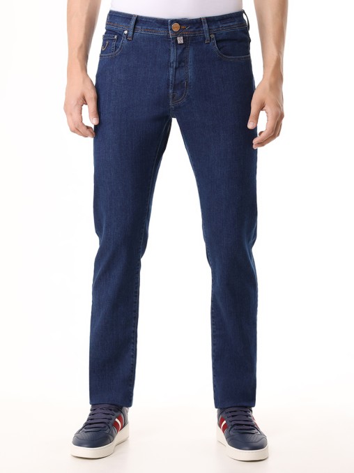 Джинсы Slim Fit хлопковые JACOB COHEN