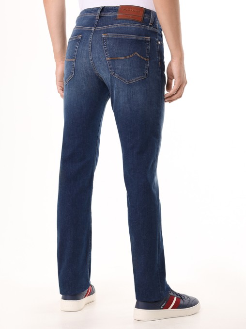 Джинсы Slim Fit хлопковые JACOB COHEN