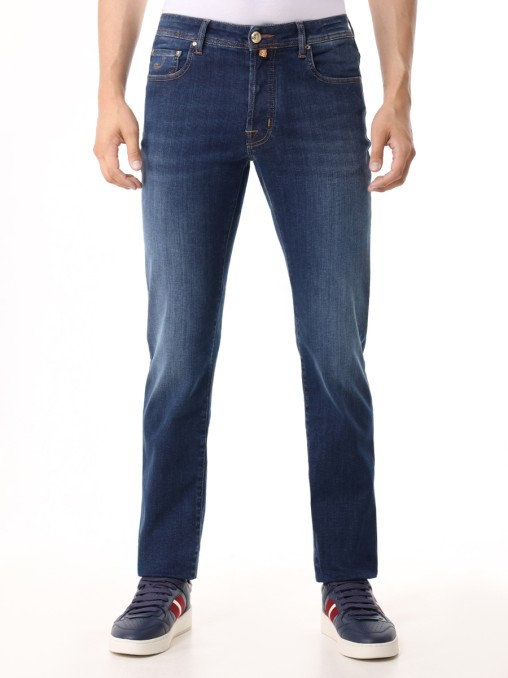 Джинсы Slim Fit хлопковые JACOB COHEN
