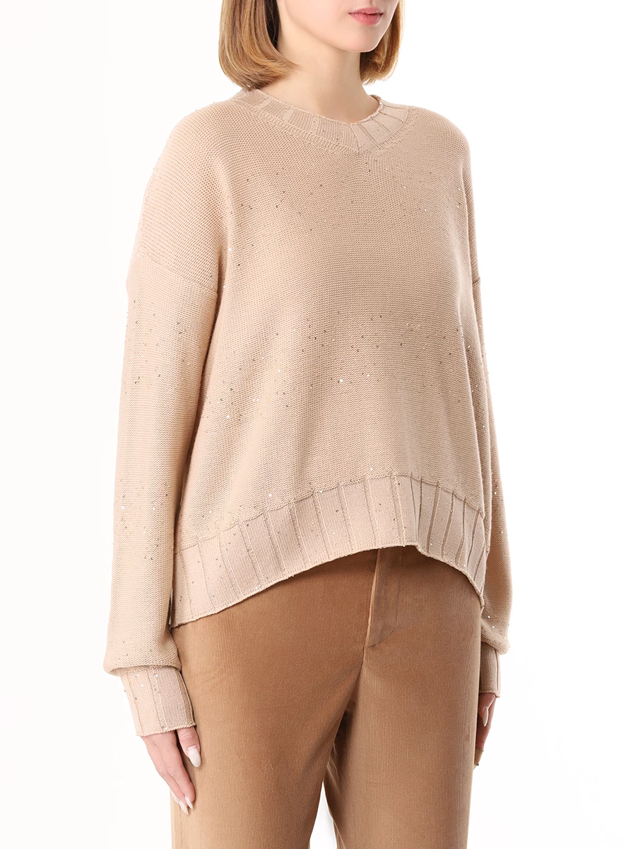 Пуловер шерстяной