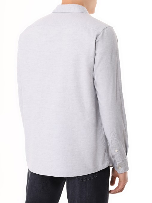 Рубашка Slim Fit хлопковая BOSS