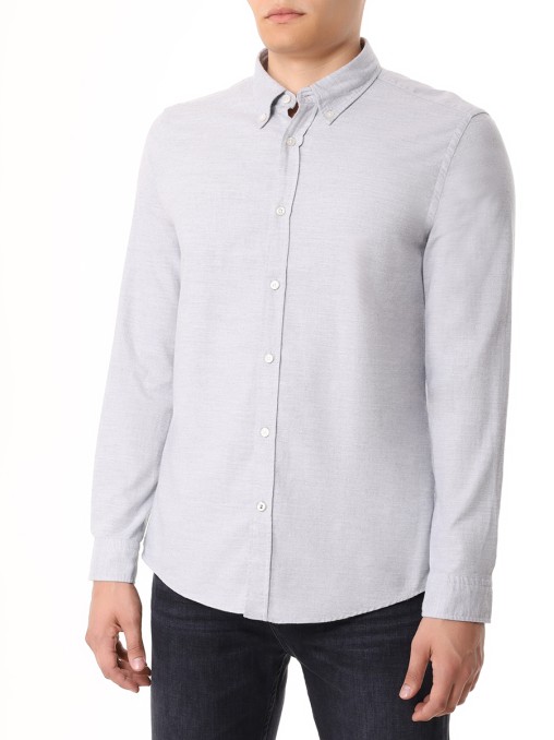 Рубашка Slim Fit хлопковая BOSS