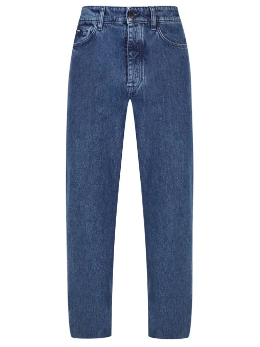 Джинсы Relaxed Fit хлопковые BOSS