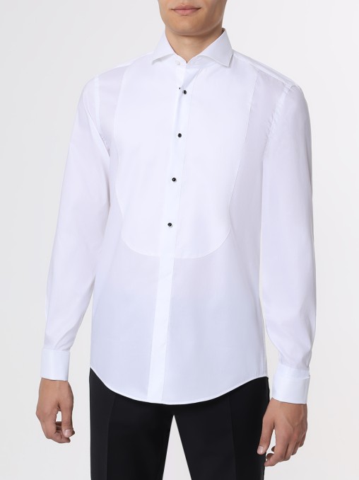 Рубашка Slim Fit хлопковая BOSS