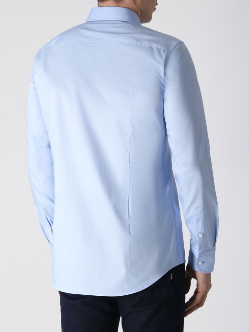 Рубашка Slim Fit хлопковая BOSS