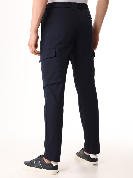 Брюки-карго Slim Fit хлопковые BOSS