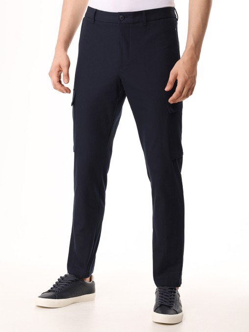 Брюки-карго Slim Fit хлопковые BOSS