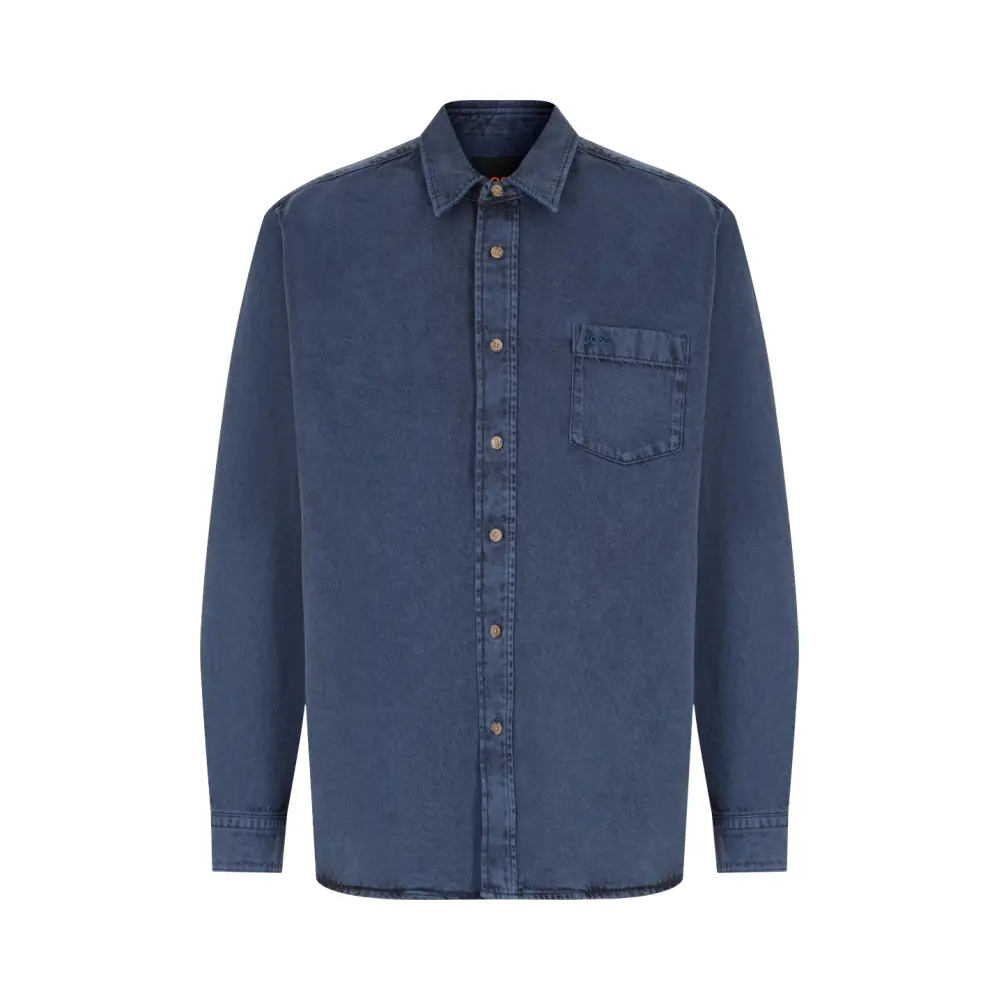 Рубашка Regular Fit хлопковая