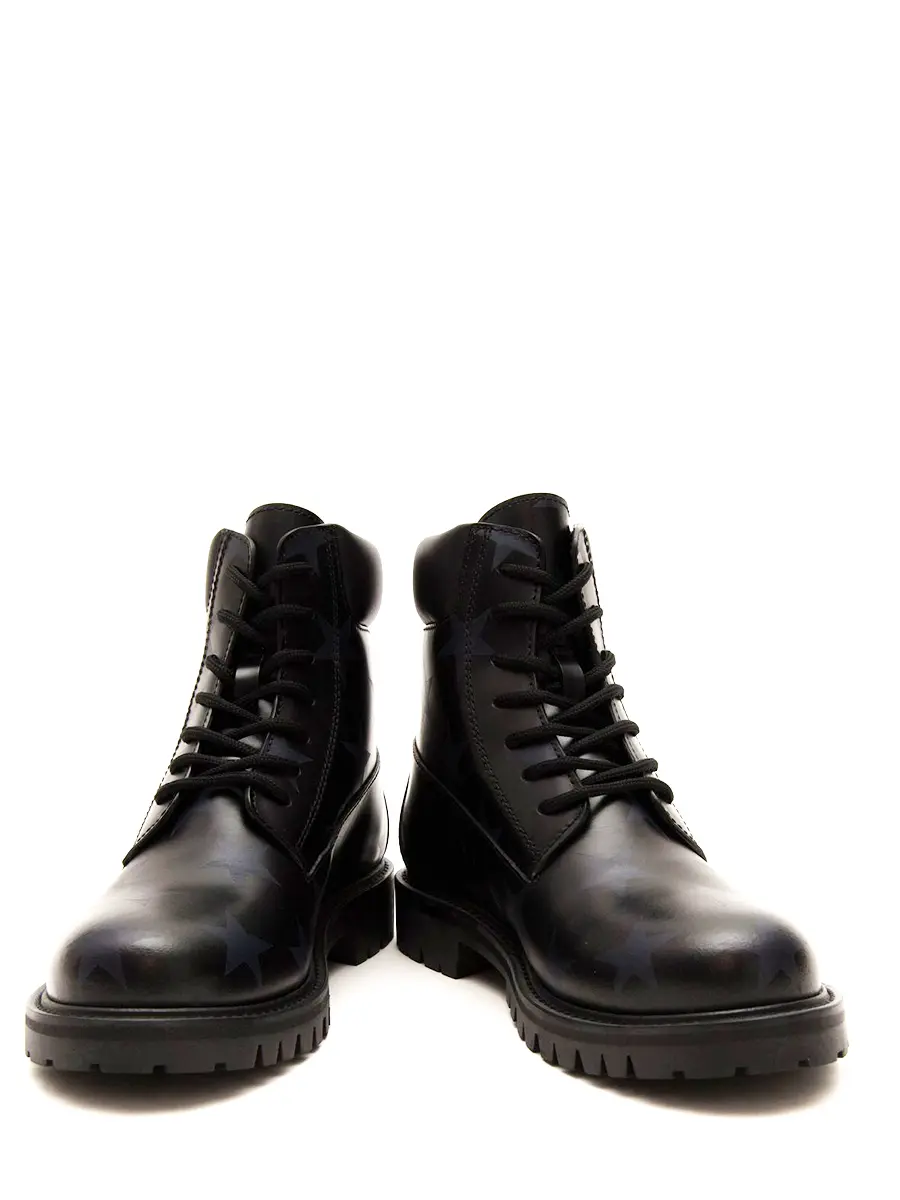 Ботинки кожаные