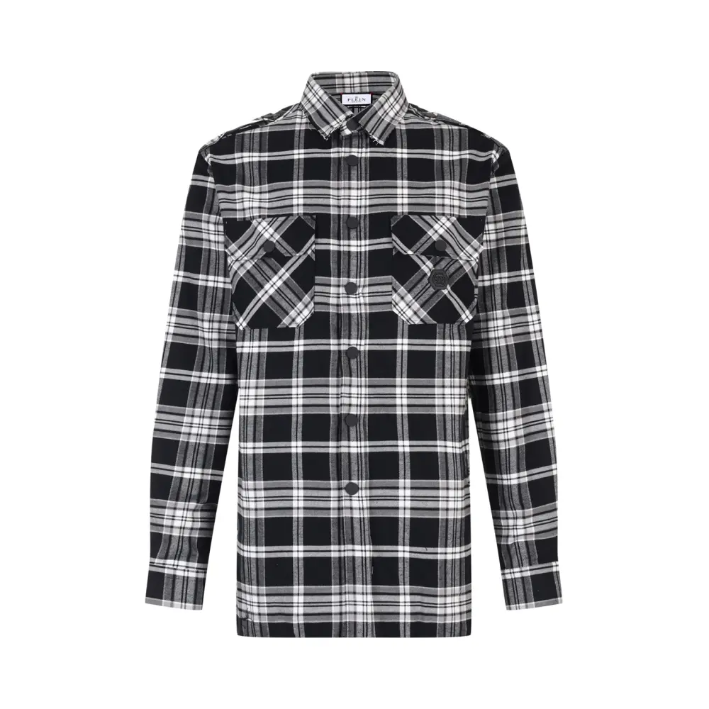 Рубашка Regular Fit хлопковая