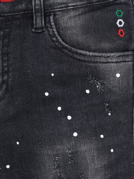 Джинсы хлопковые PHILIPP PLEIN