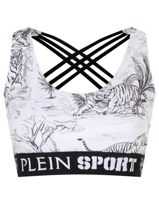 Топ с принтом PLEIN SPORT