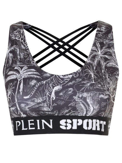 Топ с принтом PLEIN SPORT