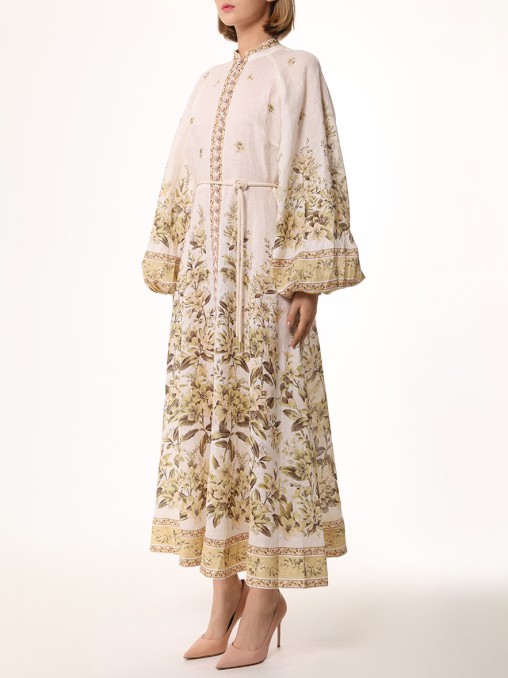 Платье льняное ZIMMERMANN