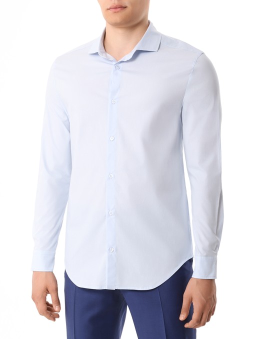 Рубашка Slim Fit хлопковая STRAND