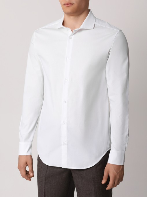 Рубашка Slim Fit хлопковая STRAND