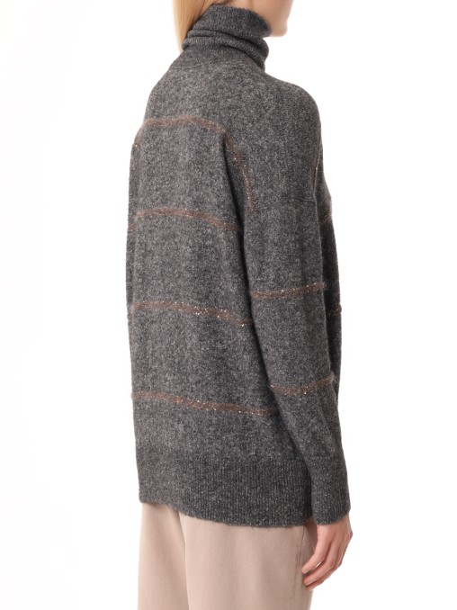 Свитер с пайетками BRUNELLO CUCINELLI