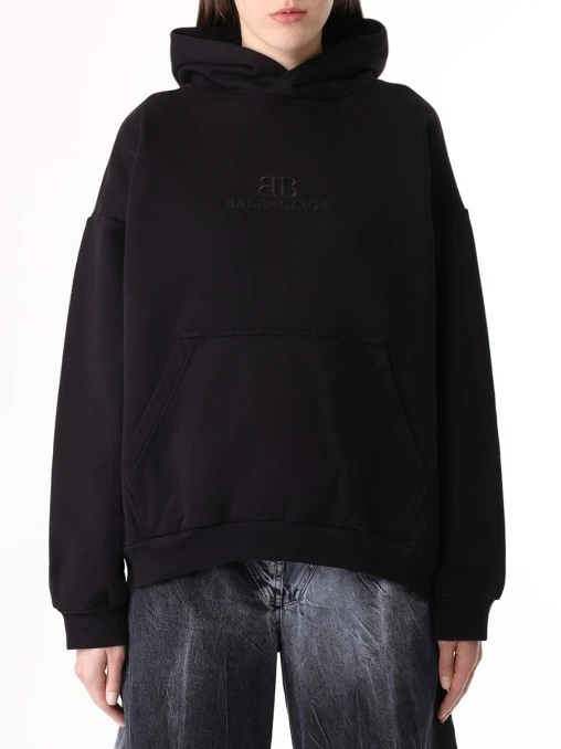 Худи хлопковое BALENCIAGA