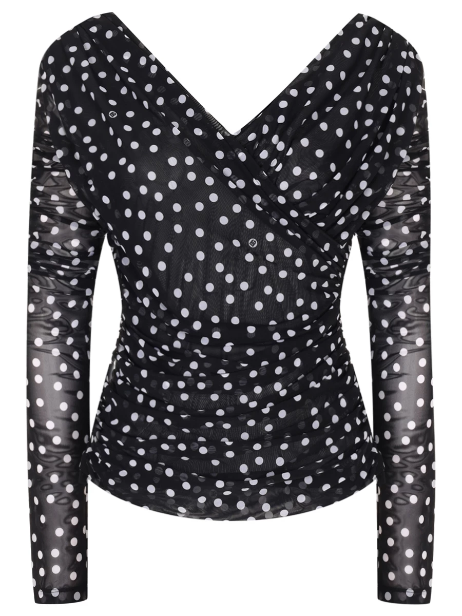 Блуза из сетки